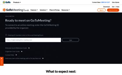 Join go to meeting com